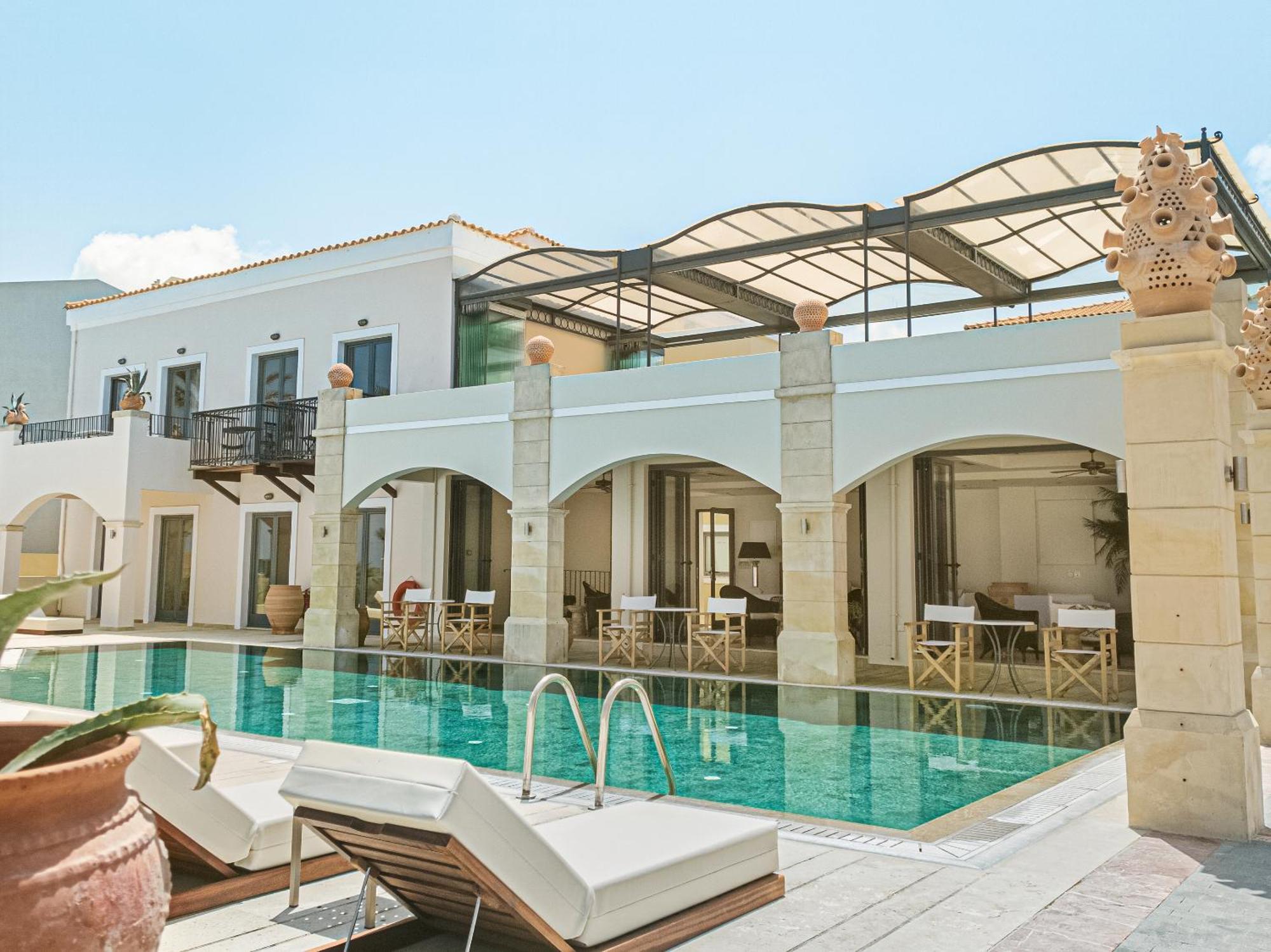 Grecotel Plaza Spa Apartamentos Rétino Exterior foto