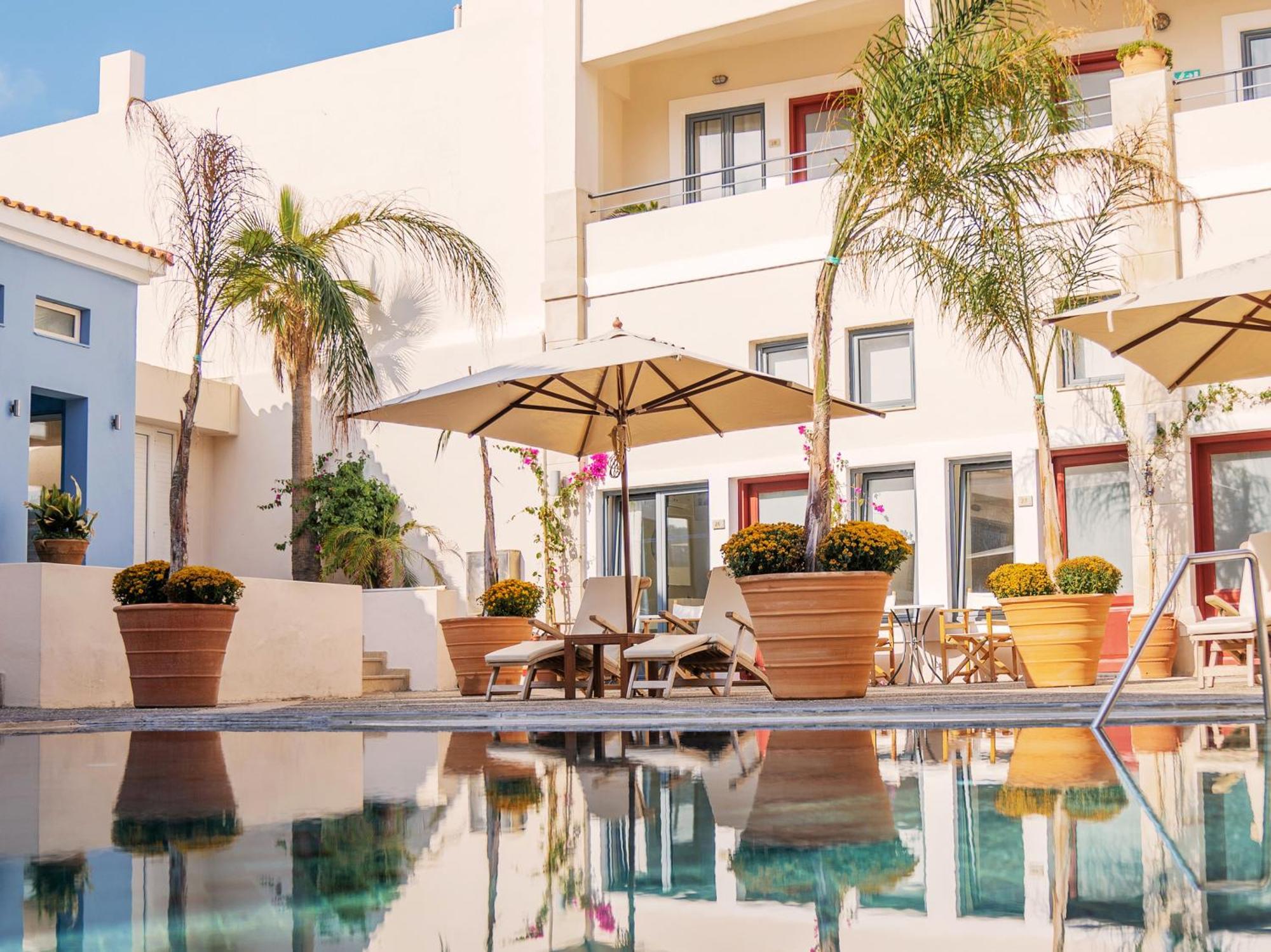 Grecotel Plaza Spa Apartamentos Rétino Exterior foto